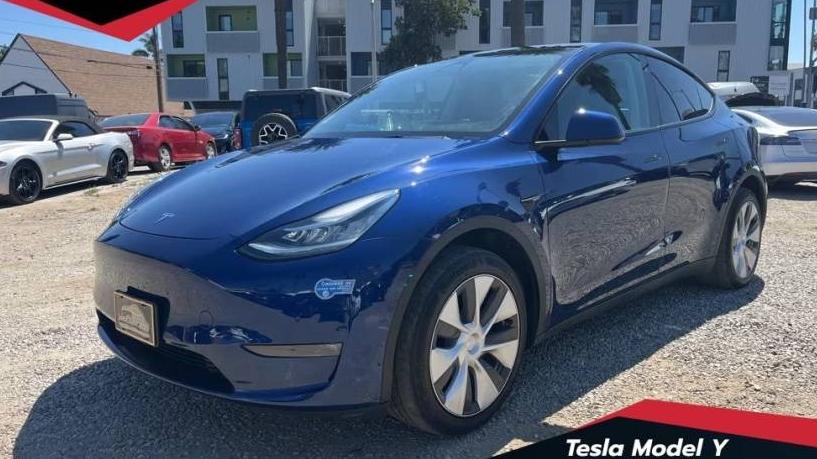 TESLA MODEL Y 2021 5YJYGDEE9MF274220 image